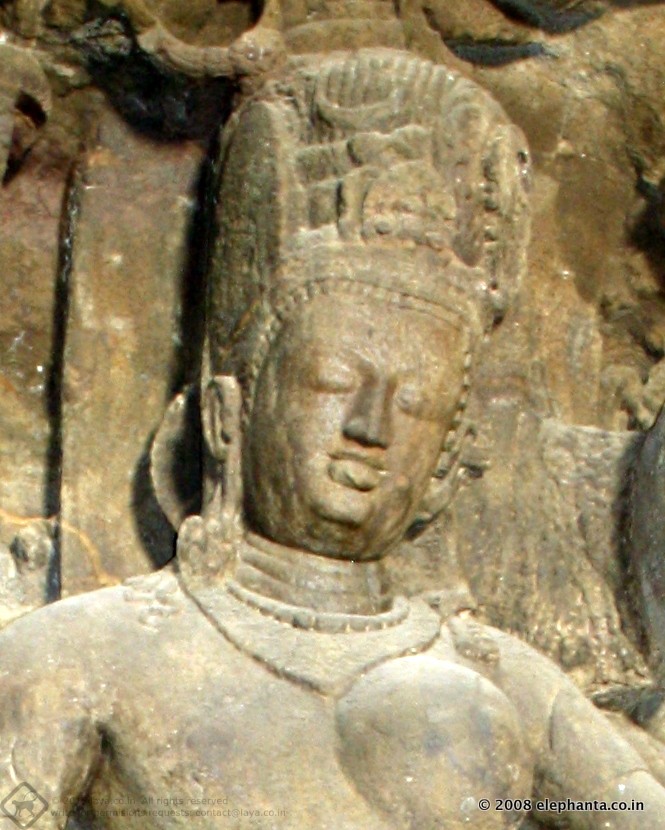 Shiva-Parvati in Ardhanari form