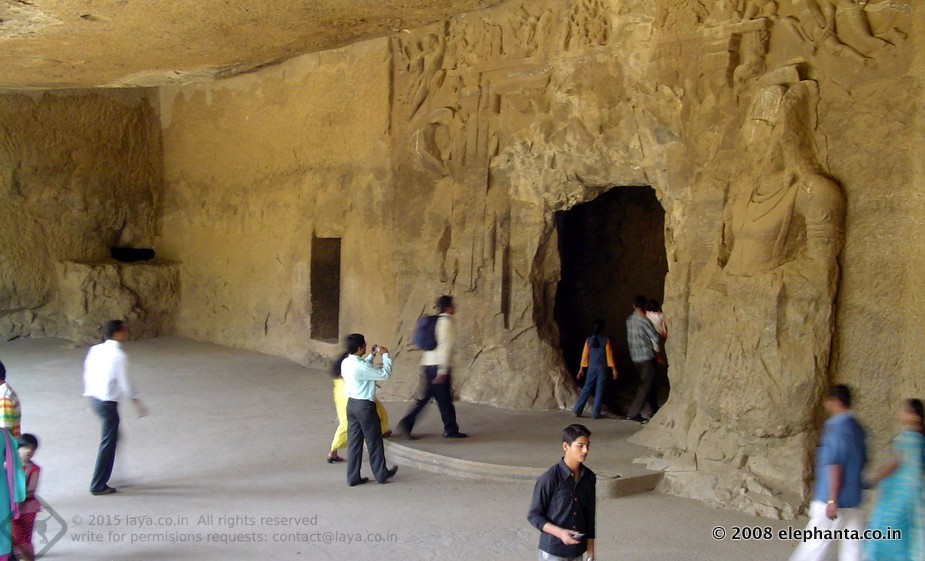 Inside Elephanta Cave 3