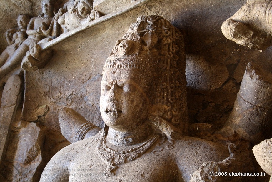 Shiva as slayer of Andhakusara Cave 1