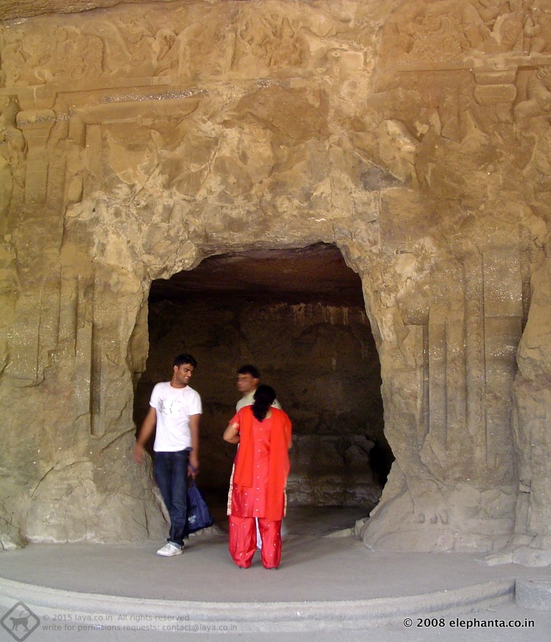 Shrine in Elephanta Cave 3